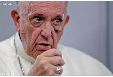 Papa Francesco deciso