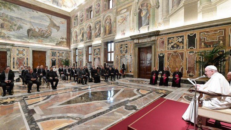 Seminario Pio XI Ancona udienza
