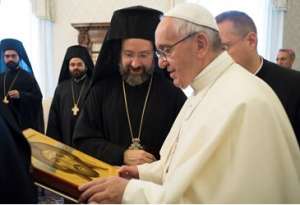 Udienza di Papa Francesco alla Delegazione del Patriarcato Ecumenico