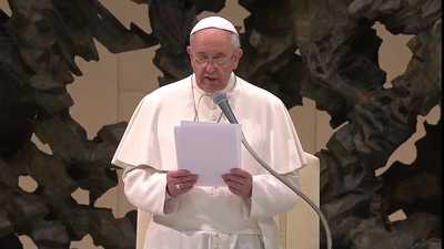 udienza papa francesco aula Paolo VI