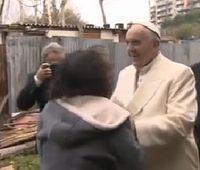 papa Francesco campo nomadi