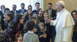 papa Francesco e giovani AC