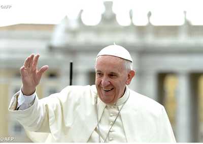 papa Francesco saluto san Pietro
