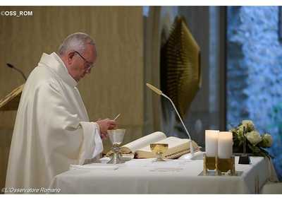 papa Francesco santa Marta santa Messa