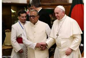 Il Papa e il presidente Abdul Hamid