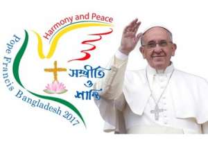 Logo del viaggio del Papa in Bangladesh