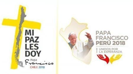 logo viaggio apostolico Cile Peru