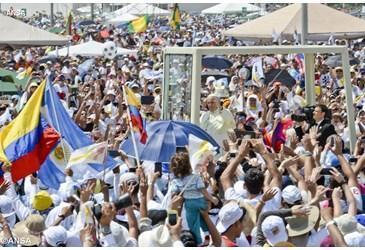 papa Francesco Bolivia Messa per la Famiglia