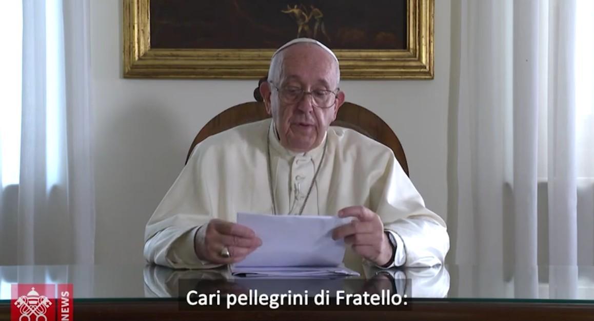 videomessaggio Papa 15nov 2019