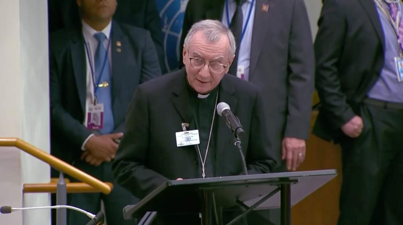 parolin onu speech