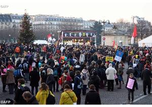 Marcia per la vita a Parigi 22 gennaio 2017 AFP