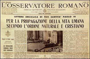 humanae vitae osservatore romano