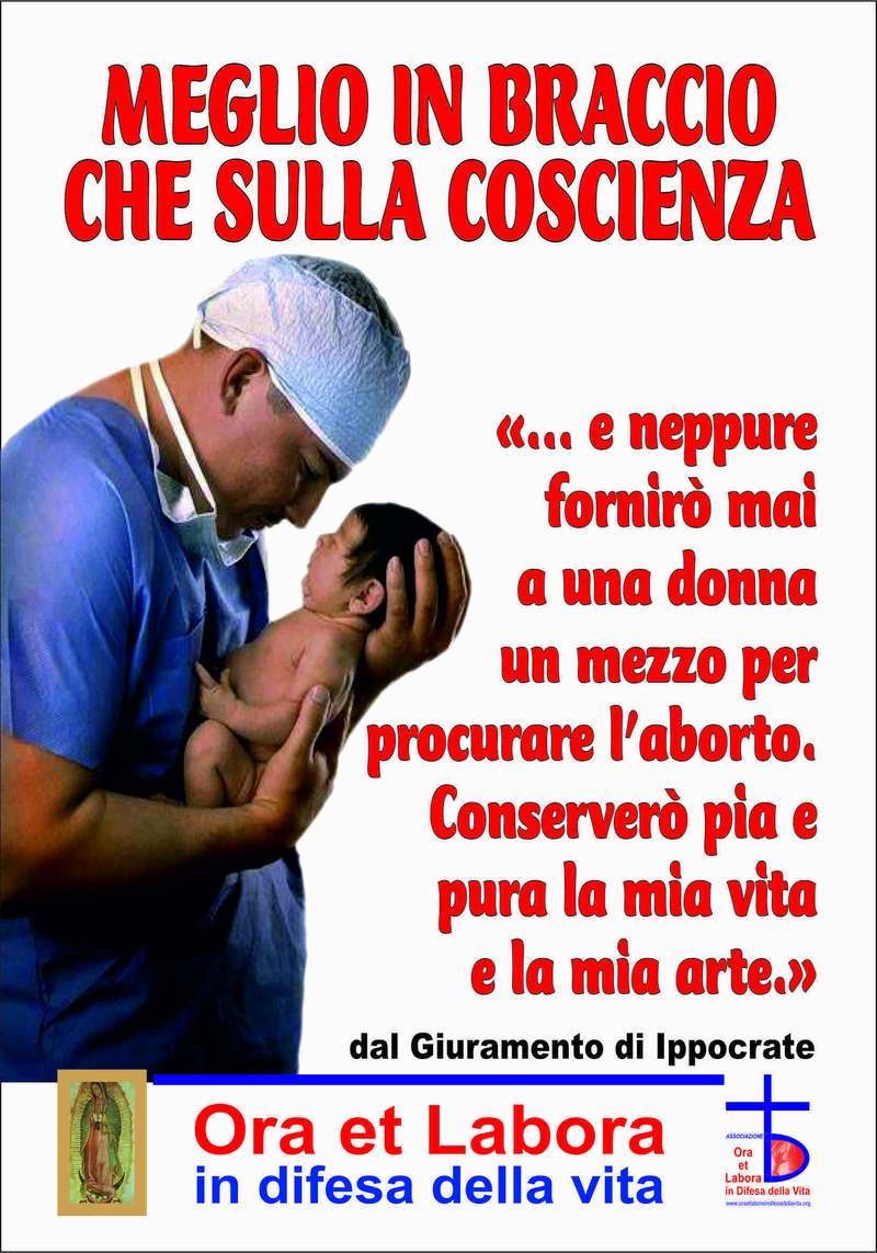 meglio in braccio che sulla coscienza