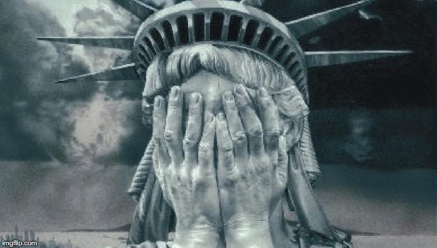 statue of liberty cry
