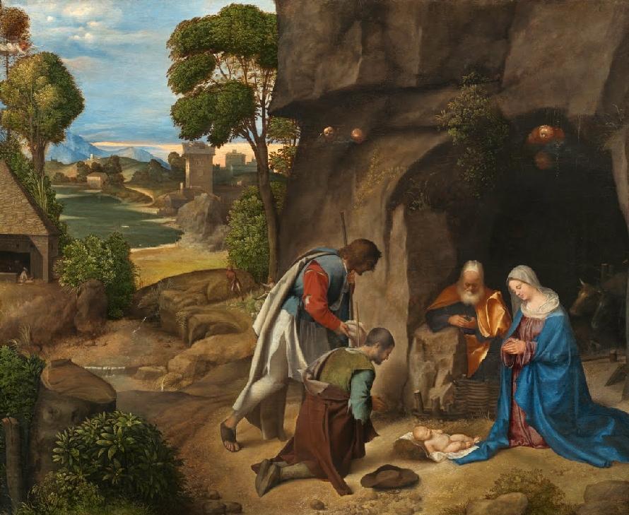 Adorazione Nativita Giorgione