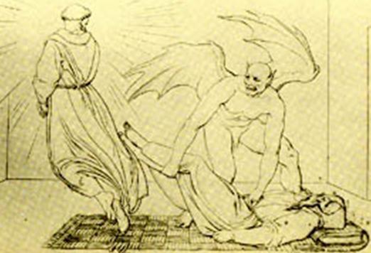 San Francesco e il diavolo