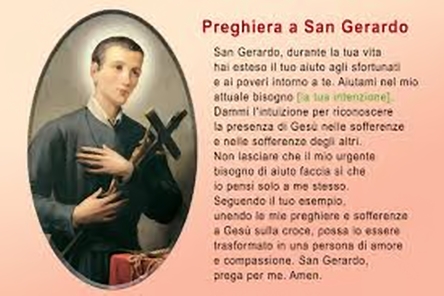 San Gerardo Maiella prece