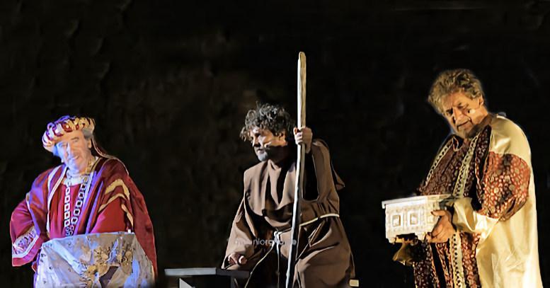 francesco e il sultano rappresentazione