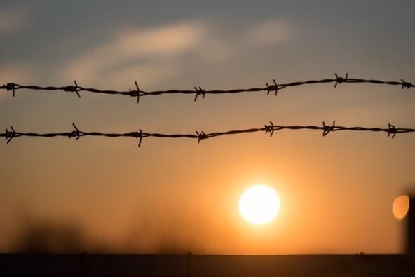 sunset border