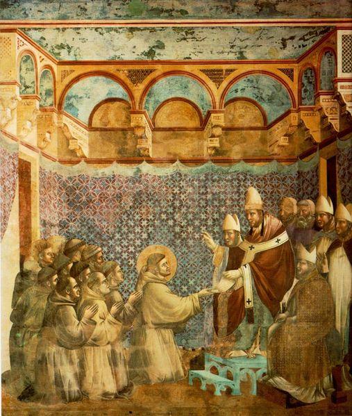 francesco-approvazione-regola-papa-giotto