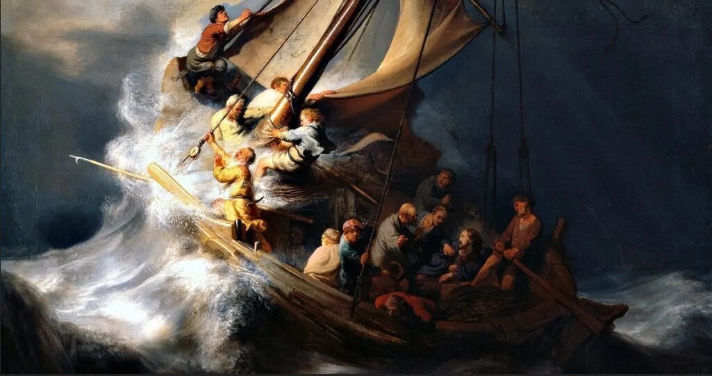 Rembrandt Christ in the Storm