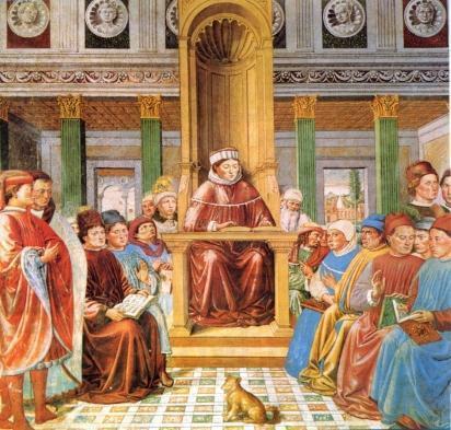 agostino-insegna-a-roma